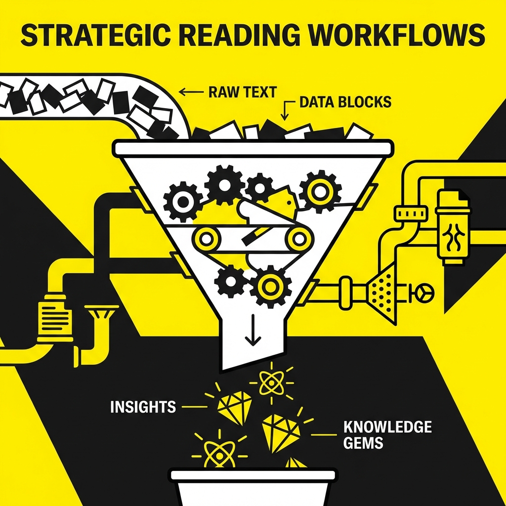 Light Reading Strategy Strategic Reading Workflows | LifeMaxxing